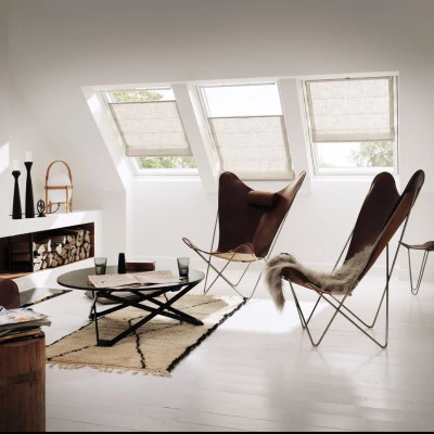 Velux elettrica GGU con EDW poliuretano bianco