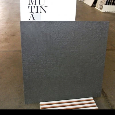 Dechirer decor piombo cm 60 x 60  | Collection di Mutina
