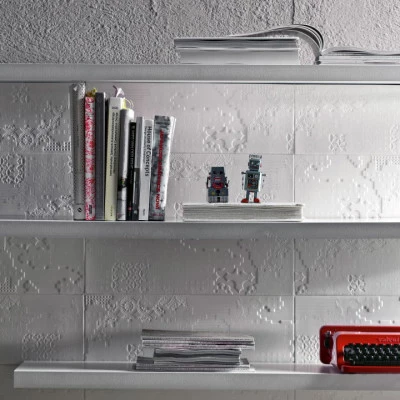 Bas-Relief patchwork bianco | Collection  di Mutina
