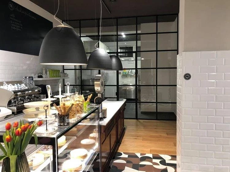  Pasticceria Dulcis-Cagliari. Project by Puzzle Creta | Collection di Mutina Caem Group spa 