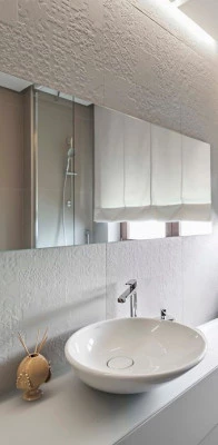 Dechirer decor  bianco cm 60 x 60 | Collection di Mutina