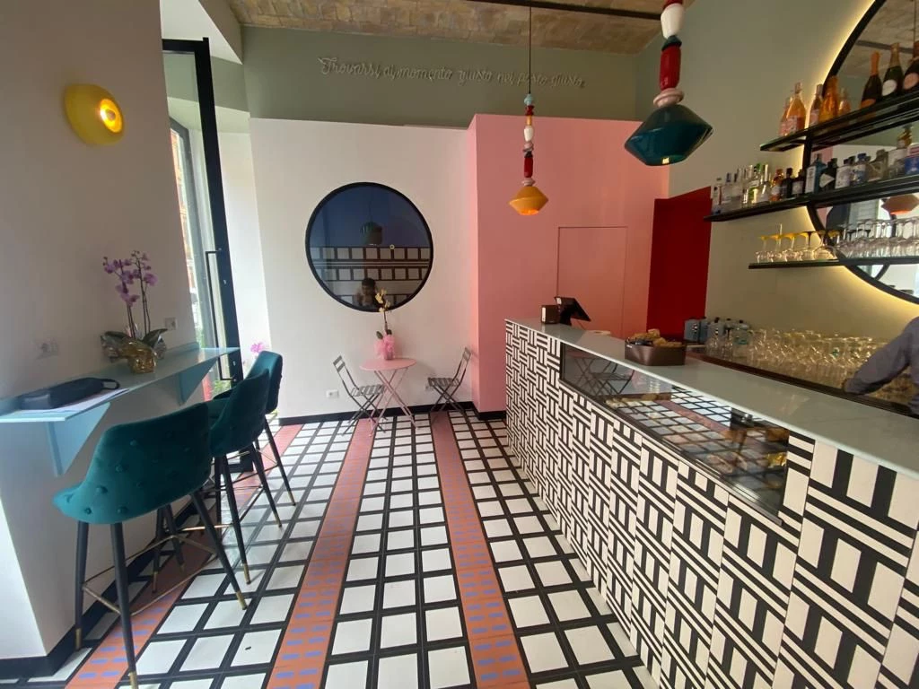  Bar "Il papà non vuole" Roma | Project arch Daniela Cariello by Mattonelle Margherita | Collection di Mutina Caem Group spa 