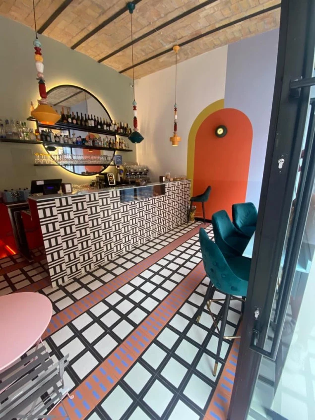  Bar "Il papà non vuole" Roma | Project arch Daniela Cariello by Mattonelle Margherita | Collection di Mutina Caem Group spa 